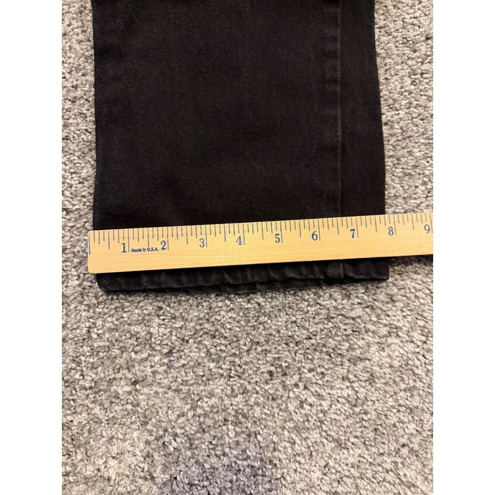 Wrangler Jeans Boys 14 Reg Black Cowboy Cut Relaxed Fit Straight Leg Cotton *